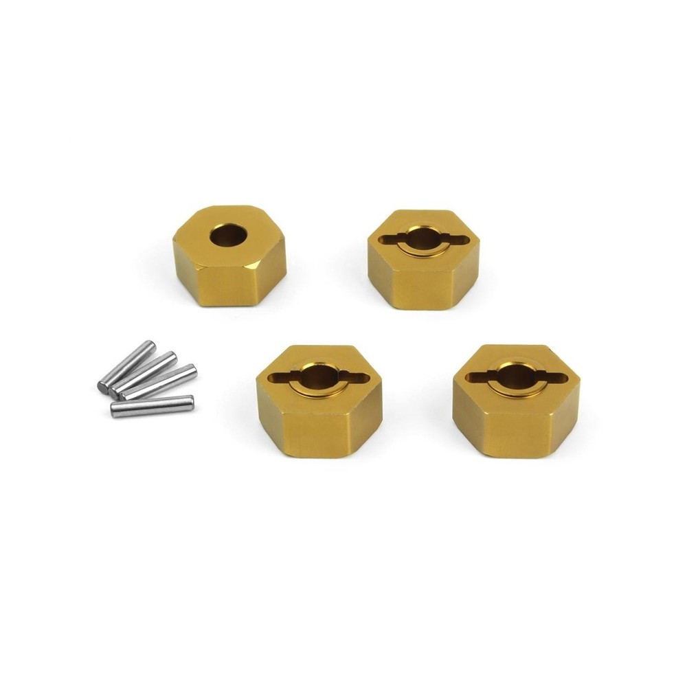 Maverick aluminum 14mm hex hub set 4pcs MV150471 Maverick aluminum 14mm hex hub set 4pcs MV150471