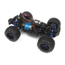 Camión eléctrico 4x4 1/18 azul Maverick Atom MV150500