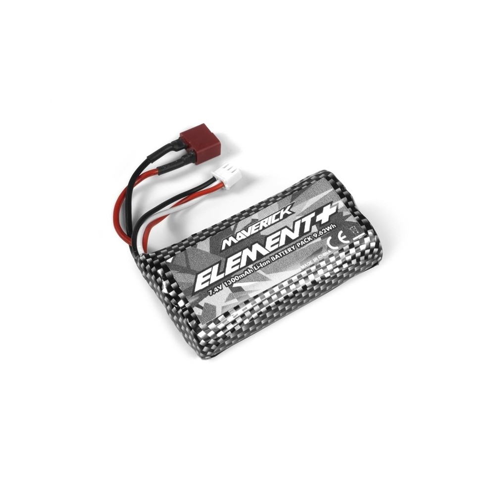 Maverick element 7.4v 1300mah li-ion battery pack MV150544 Maverick element 7.4v 1300mah li-ion battery pack MV150544