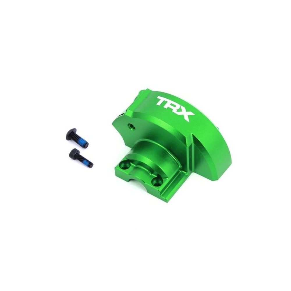 Tapa corona verde Traxxas aluminio TRX10287-GRN