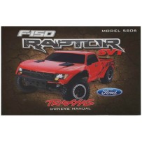 Manual del propietario Ford Raptor Traxxas TRX5897