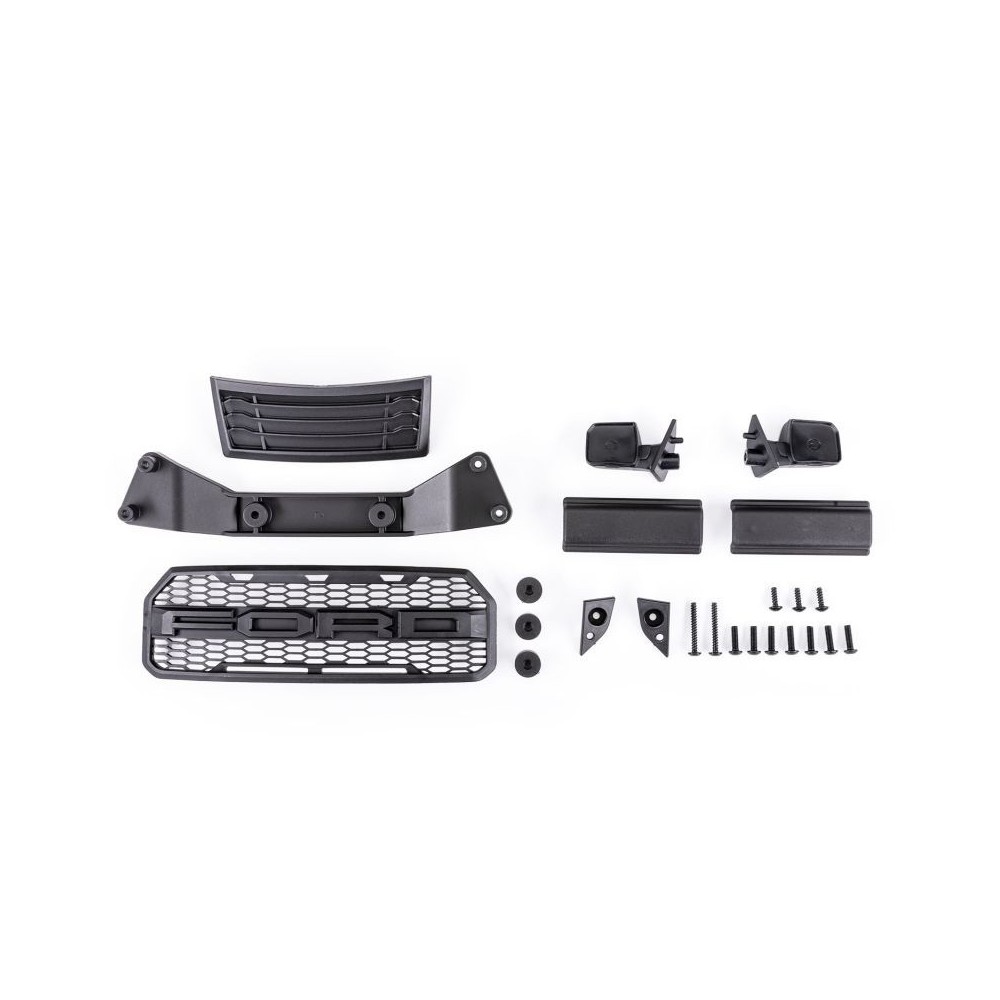 Parrilla Traxxas Ford Raptor espejos laterales TRX5921 Parrilla Traxxas Ford Raptor espejos laterales TRX5921