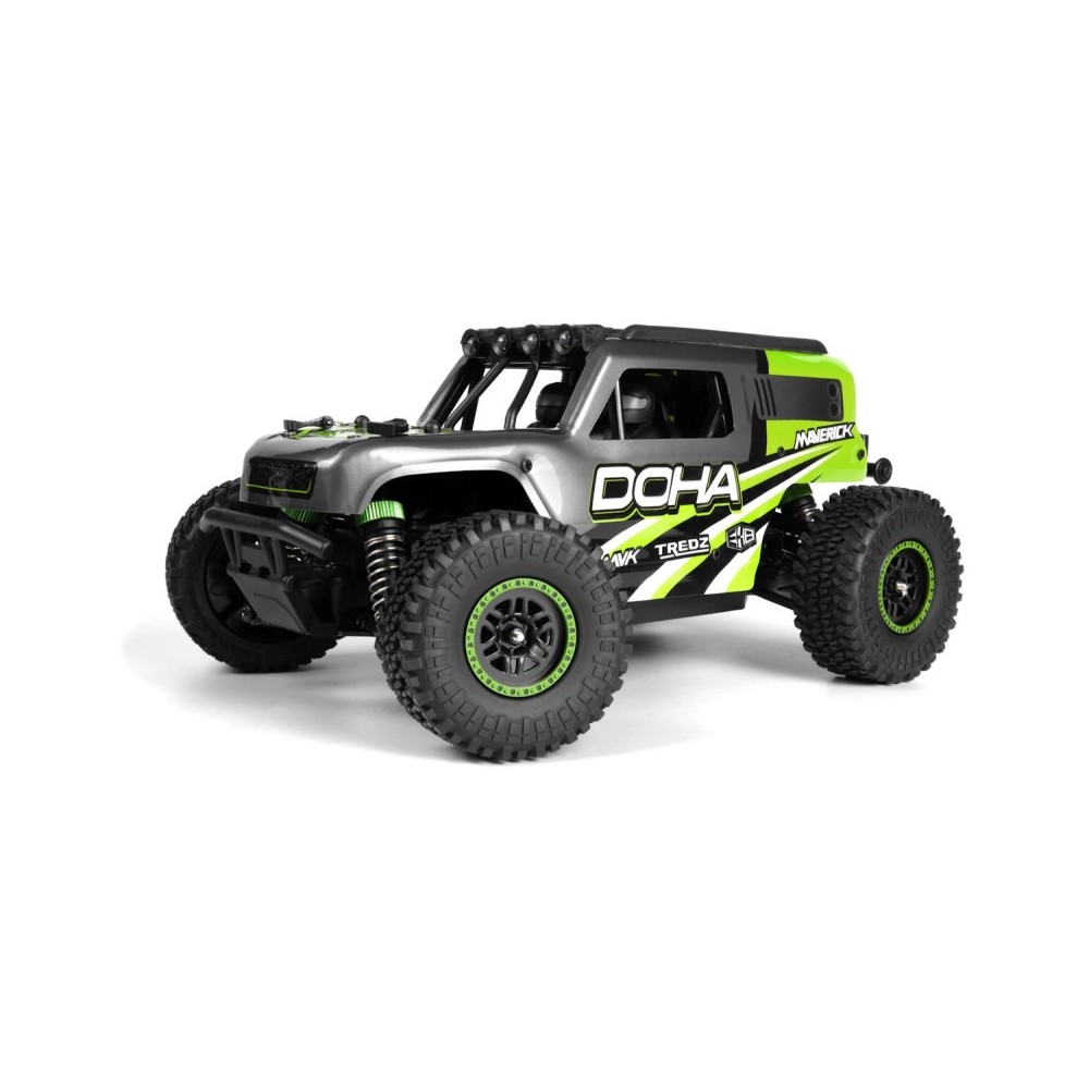 Maverick rc maverick doha 1-20 4wd electric truck - green MV150703 Maverick rc maverick doha 1-20 4wd electric truck - green MV150703