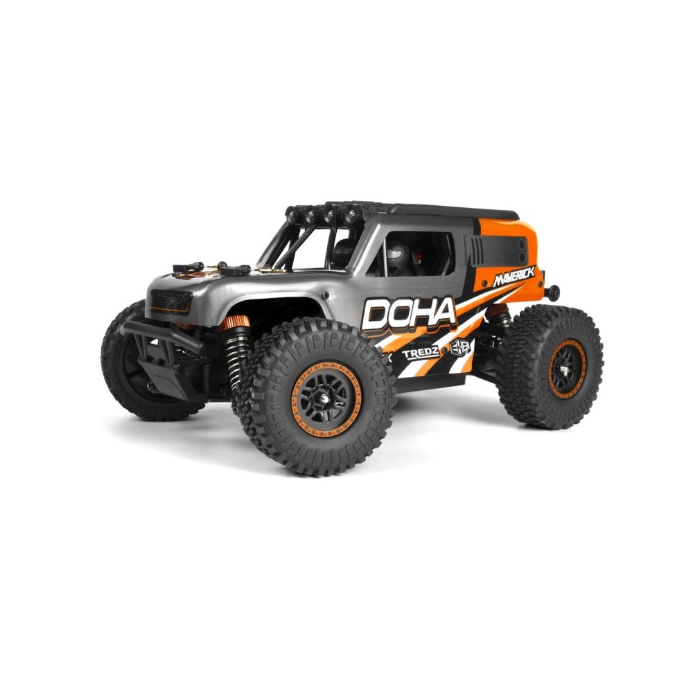 Maverick rc maverick doha 1-20 4wd electric truck - orange MV150702
