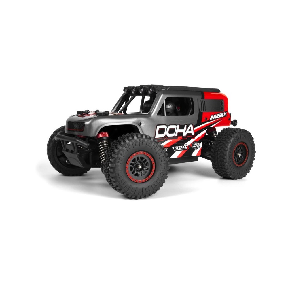 Maverick rc maverick doha 1-20 4wd electric truck - red MV150701