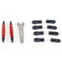 Varillas convergencia Slayer aluminio rojo Traxxas TRX5938R