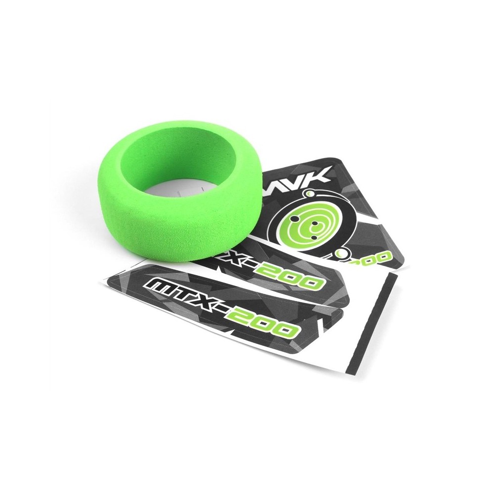 Maverick transmitter wheel foam & decals green MV150554