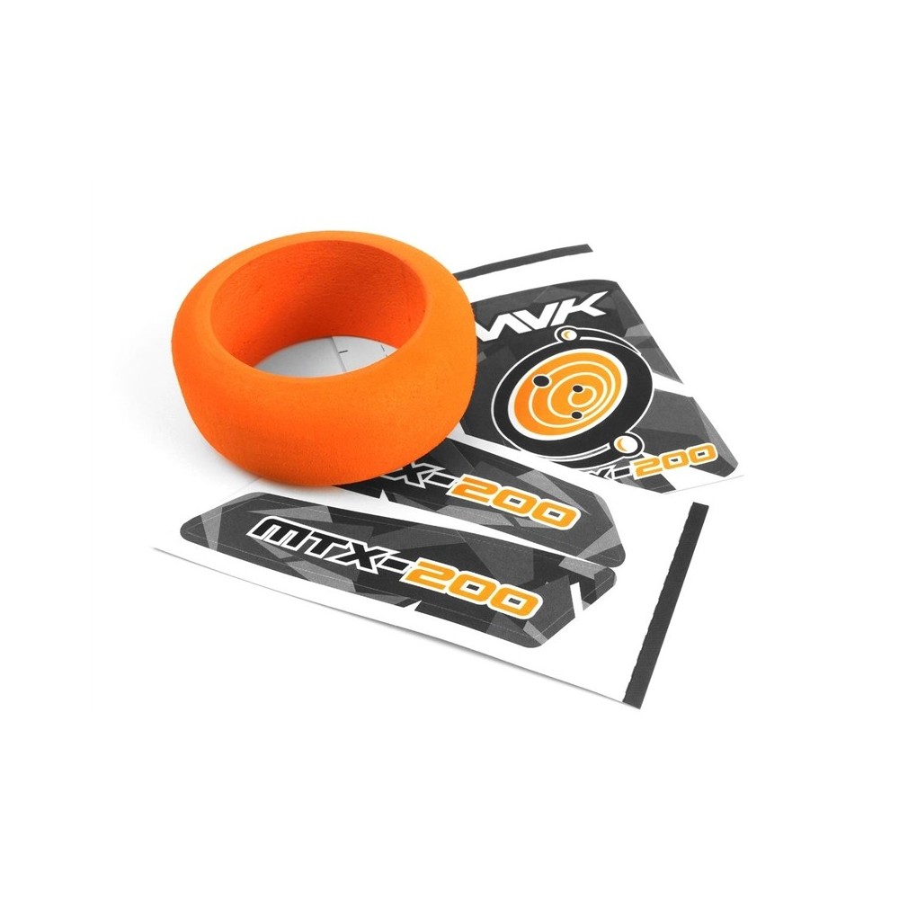 Maverick transmitter wheel foam & decals orange MV150553 Maverick transmitter wheel foam & decals orange MV150553