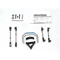 Kit de barras estabilizadoras Slayer frontal y trasero con soportes Traxxas TRX5998