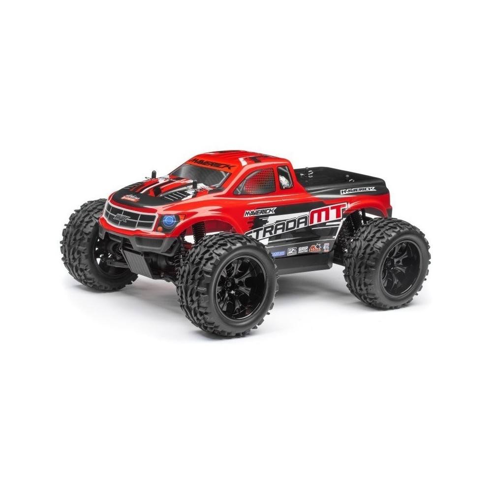 Maverick Monster truck painted body red MV22744
