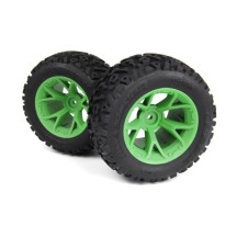 Rueda montada con neumático Linebacker en llanta MT Maverick MV150682
