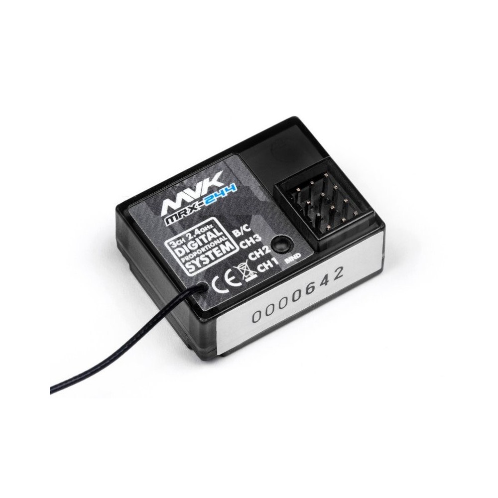 Mrx-244 maverick 2.4ghz 3ch receiver with built in failsafe MV22783 Mrx-244 maverick 2.4ghz 3ch receiver with built in failsafe MV22783
