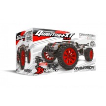 Maverick Quantum plus xt flux 3s 1/10 4wd stadium truck - red MV150301