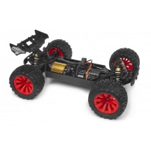 Maverick Quantum plus xt flux 3s 1/10 4wd stadium truck - red MV150301