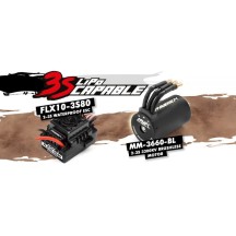 Maverick Quantum xt flux 80a 1/10 4wd truck - silver MV150208