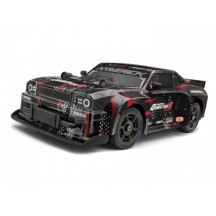Maverick Quantumr flux 4s 1/8 4wd muscle car - black-red MV150350