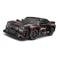 Maverick Quantumr flux 4s 1/8 4wd muscle car - black-red MV150350