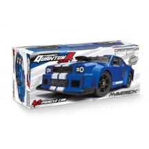 Maverick Quantumr flux 4s 1/8 4wd muscle car - blue MV150310