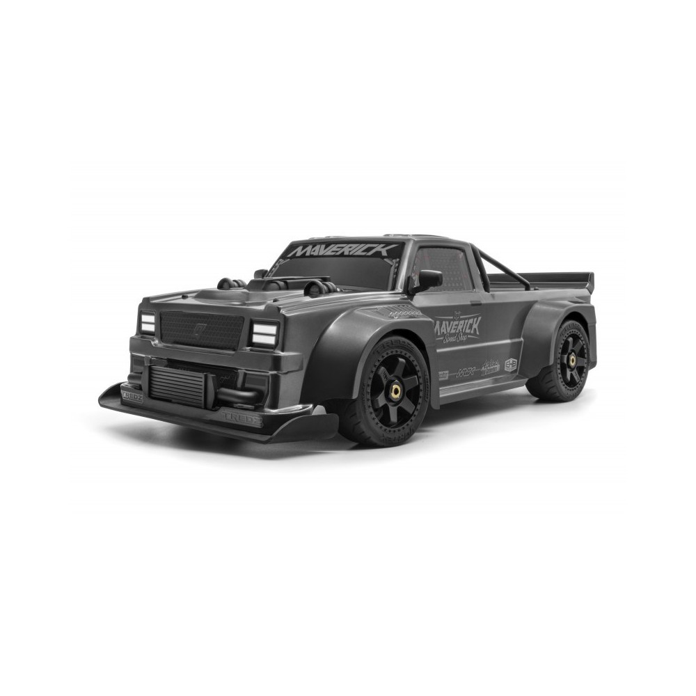 Maverick Quantumr flux 4s 1/8 4wd race truck - grey MV150351 Maverick Quantumr flux 4s 1/8 4wd race truck - grey MV150351