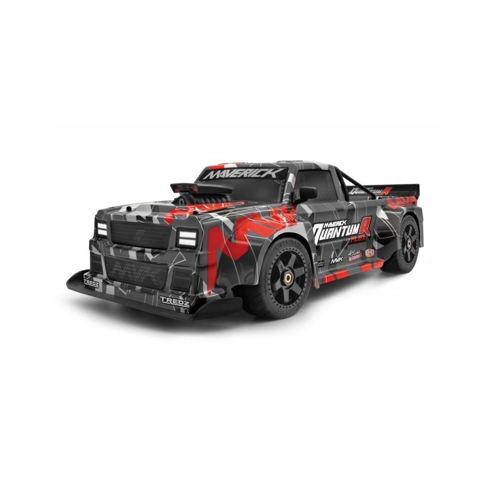 Maverick Quantumr flux 4s 1/8 4wd race truck - grey-red MV150313 Maverick Quantumr flux 4s 1/8 4wd race truck - grey-red MV150313