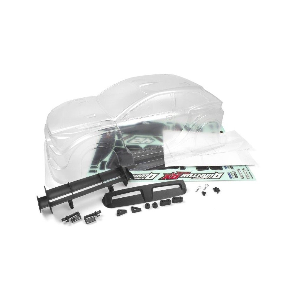 Maverick Quantumrx rally car body clear MV150362 Maverick Quantumrx rally car body clear MV150362