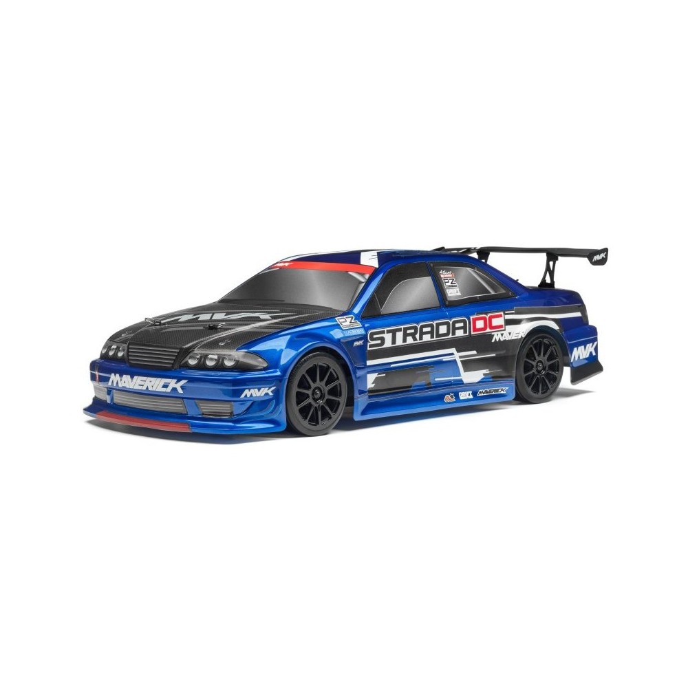Maverick Rc drift car painted body blue dc MV22749