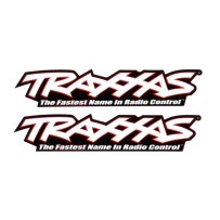 Pegatinas TRX negro pack 50 unidades Traxxas TRX6169