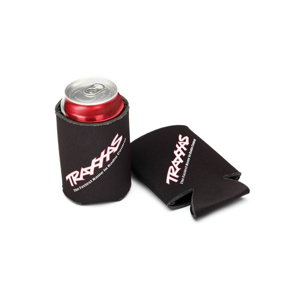 Funda de neopreno para latas negra con logo Traxxas TRX6180 Funda de neopreno para latas negra con logo Traxxas TRX6180
