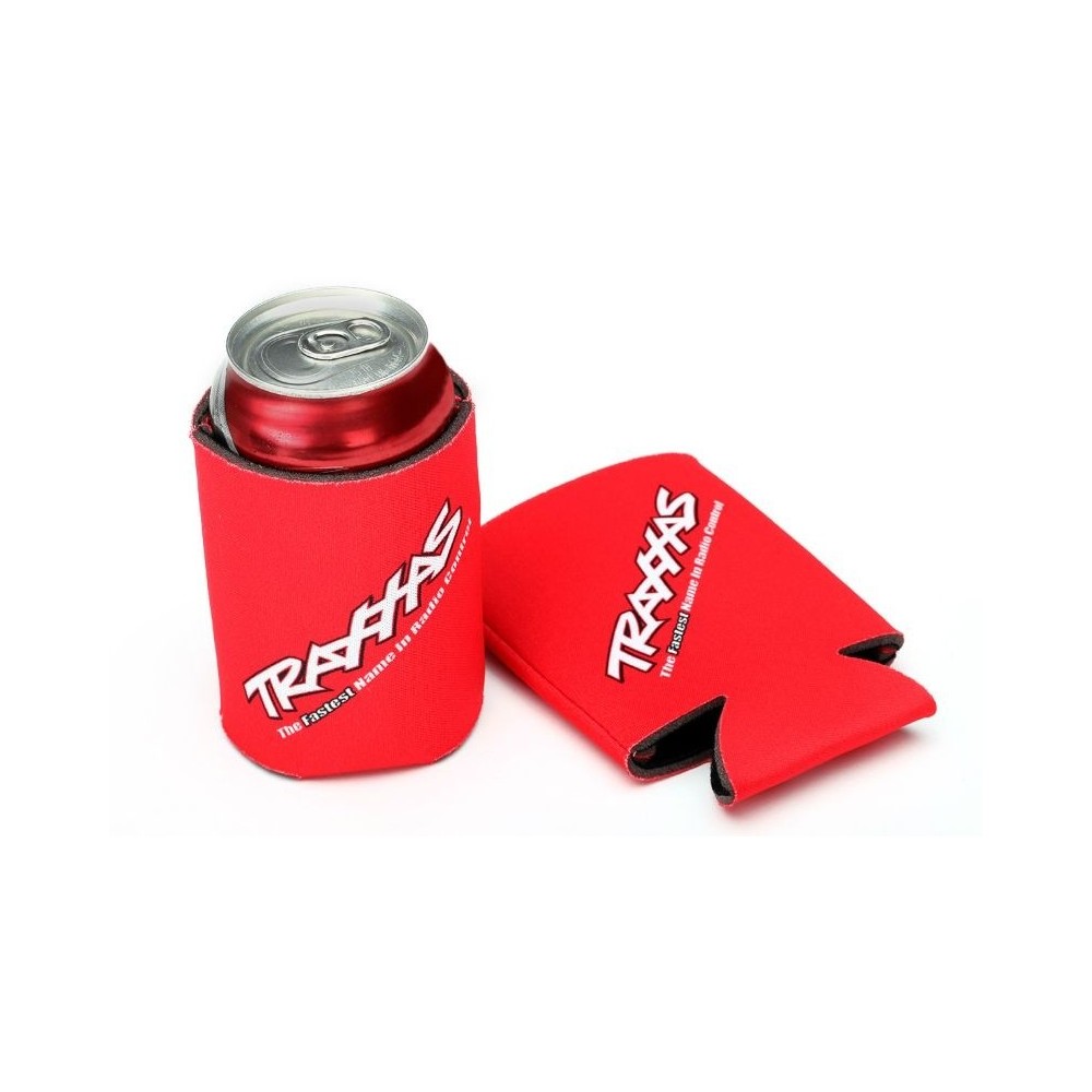 Funda de neopreno para latas roja con logo Traxxas TRX6181 Funda de neopreno para latas roja con logo Traxxas TRX6181