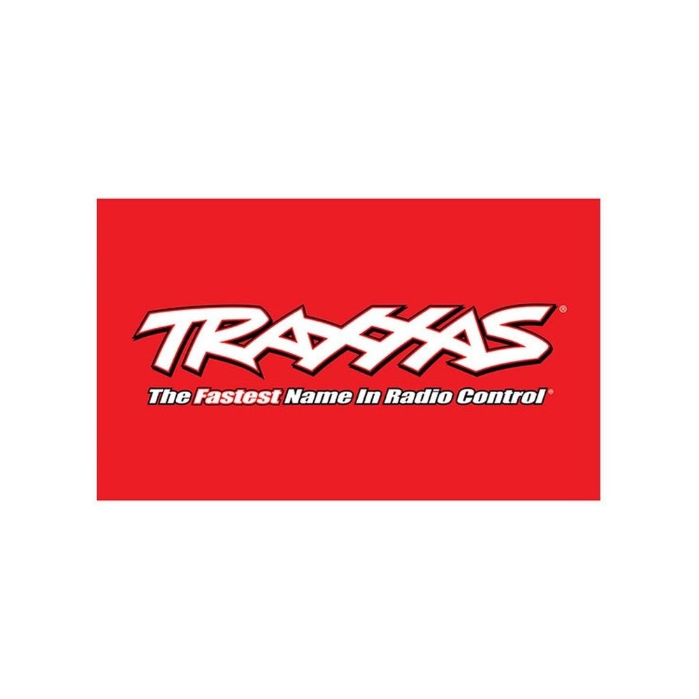 Bandera de Traxxas roja de 3x5 pies Traxxas TRX61848 Bandera de Traxxas roja de 3x5 pies Traxxas TRX61848