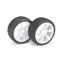 Absima - Wheel Set Buggy 6 Spoke / Street white 1:8 2530007