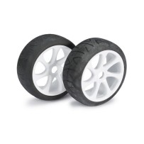 Absima - Wheel Set Buggy 7 Spoke / Street white 1:8 2530009