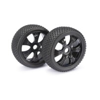 Absima - Wheel Set LP Buggy Dirt black 1:8 2520011