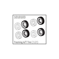 Absima - 1.2 Tracking A/T Tire - PRO Crawler 1:18 1010103 AB240236