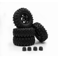 Absima - 1.2 Wheel Set Mudder-XL 68mm 1010200 AB240370