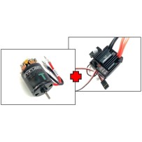 Absima - 17T Racing Motor & 80A ESC Combo Set Thrust B-Spec V2 2100014V2