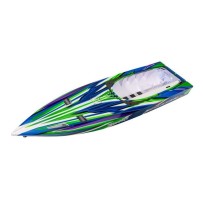 Casco Spartan SR verde Traxxas completamente montado TRX10315-GRN