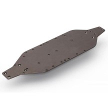 Chasis aluminio anodizado titanio oscuro Traxxas TRX6422