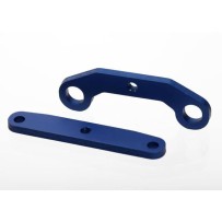 Barras de amarre mamparo delantero y trasero aluminio anodizado azul Traxxas TRX6423