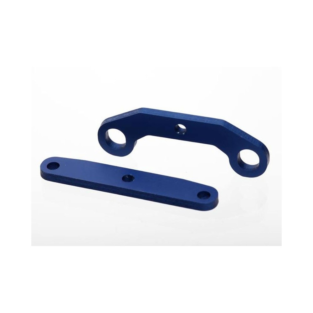 Barras de amarre mamparo delantero y trasero aluminio anodizado azul Traxxas TRX6423