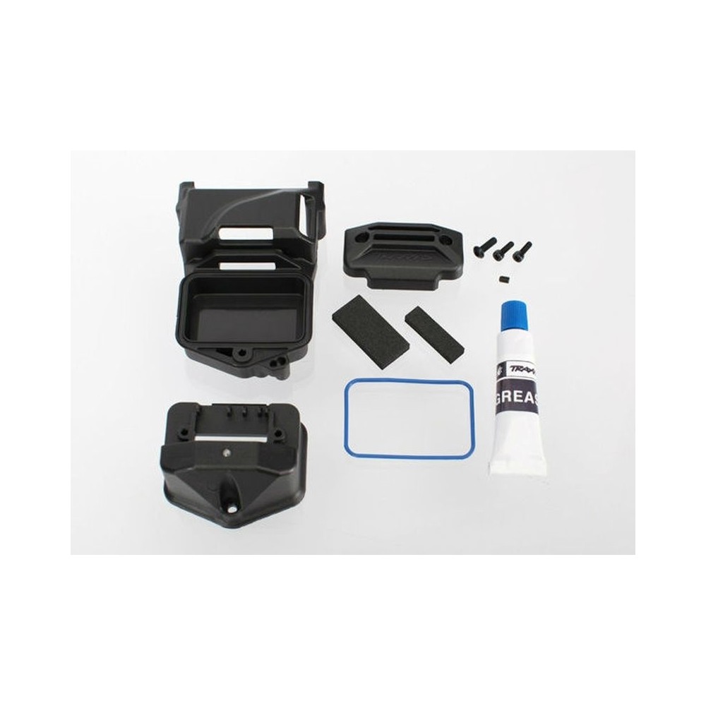 Caja receptor sellada soporte servo espuma Traxxas TRX6424 Caja receptor sellada soporte servo espuma Traxxas TRX6424