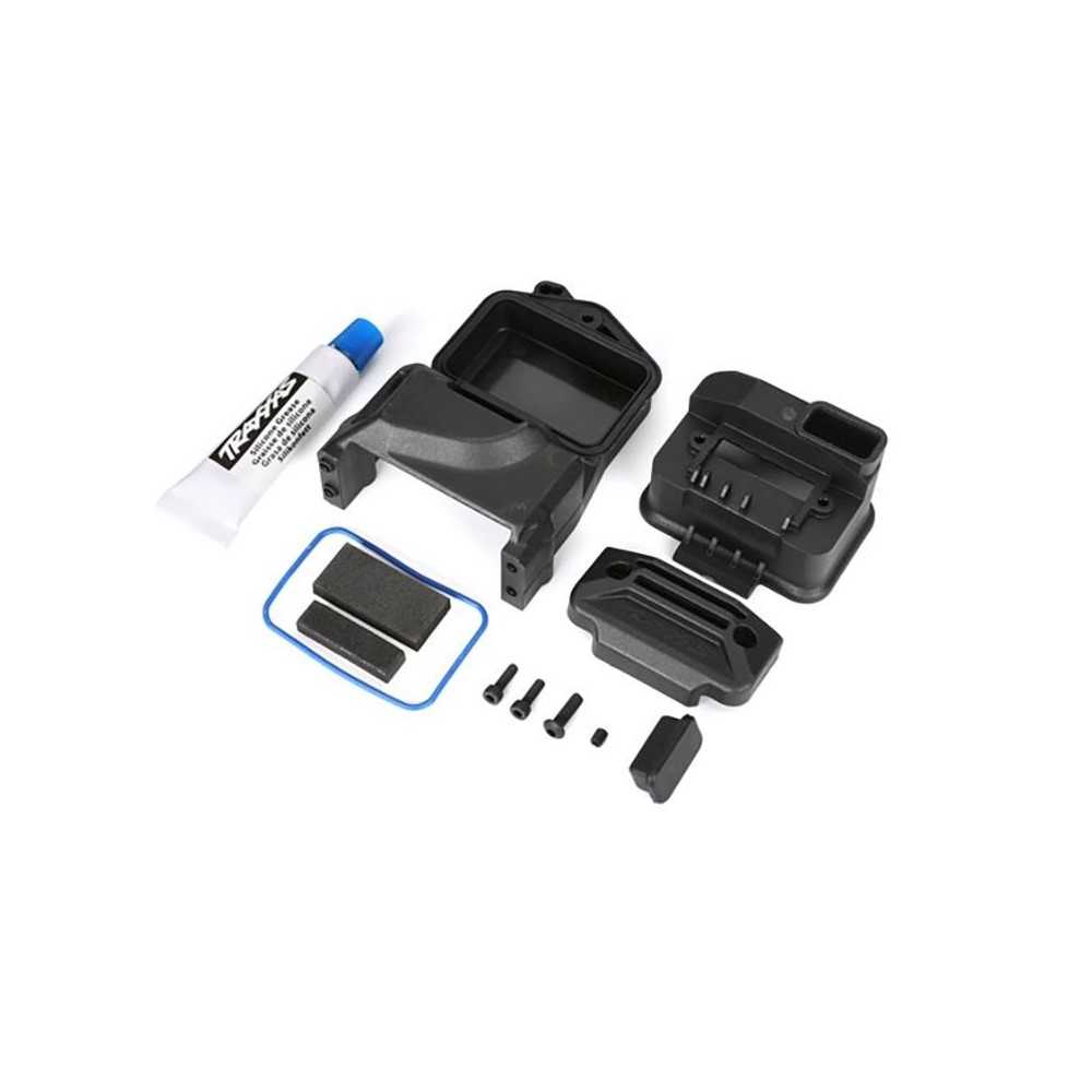 Traxxas Box receiver (sealed) (servo mount) foam (2) access plug 3x10mm TRX6424X Traxxas Box receiver (sealed) (servo mount) foam (2) access plug 3x10mm TRX6424X