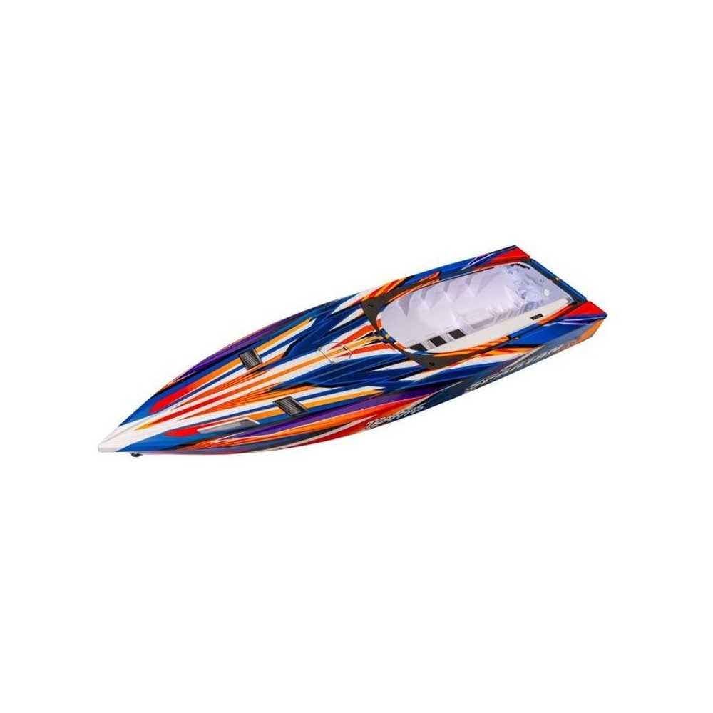 Traxxas Hull spartan sr orange graphics (fully assembled) TRX10315-ORNG Traxxas Hull spartan sr orange graphics (fully assembled) TRX10315-ORNG