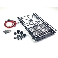 Absima - 1:10 Metal Luggage and Tire Tray incl. LEDs 2320123