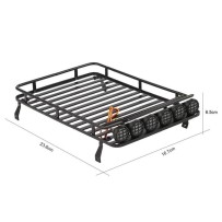 Absima - 1:10 Metal Luggage Tray incl. LEDs 2320124