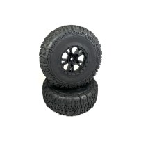 Absima - 1:10 Universal Offroad Wheel Set black 2500029
