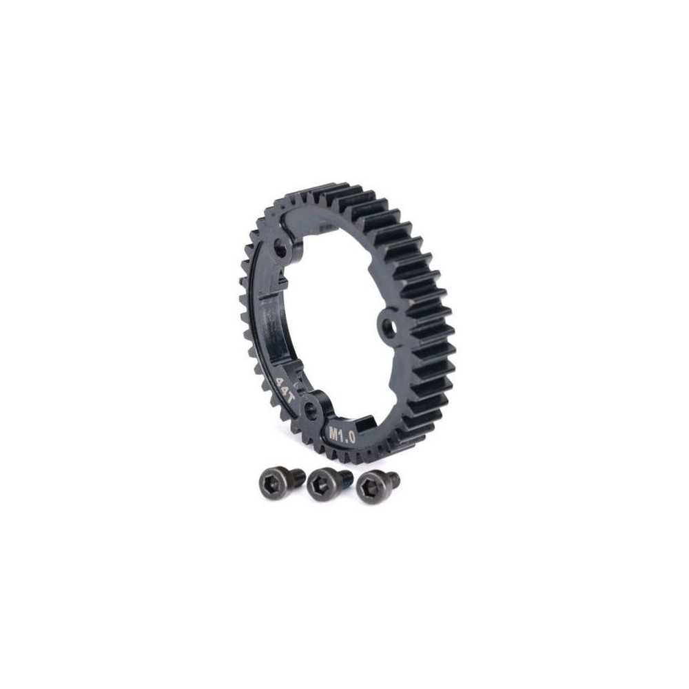 Traxxas Spur gear 44-tooth (machined hardened steel) (wide face) (1.0 metric) TRX6438 Traxxas Spur gear 44-tooth (machined hardened steel) (wide face) (1.0 metric) TRX6438