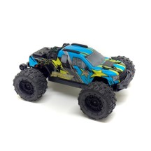 Monster Truck RC 1/16 4WD Absima MINI AMT BL-3S Brushless RTR Fluo-Blue AB16031