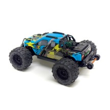 Monster Truck RC 1/16 4WD Absima MINI AMT BL-3S Brushless RTR Fluo-Blue AB16031