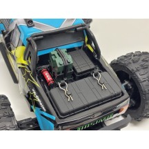 Monster Truck RC 1/16 4WD Absima MINI AMT BL-3S Brushless RTR Fluo-Blue AB16031